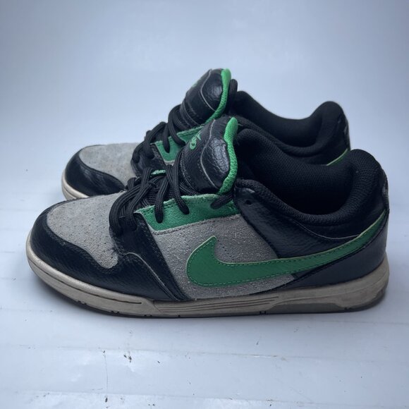 Nike 6.0 2011 Air Morgan Skate Shoes Dunk Low Pine Green 386652-022 Size 5.5Y - Picture 5 of 16